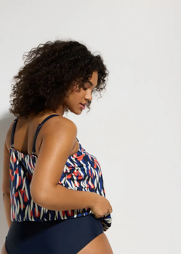 Tankini oversize (set 2 pezzi), bonprix