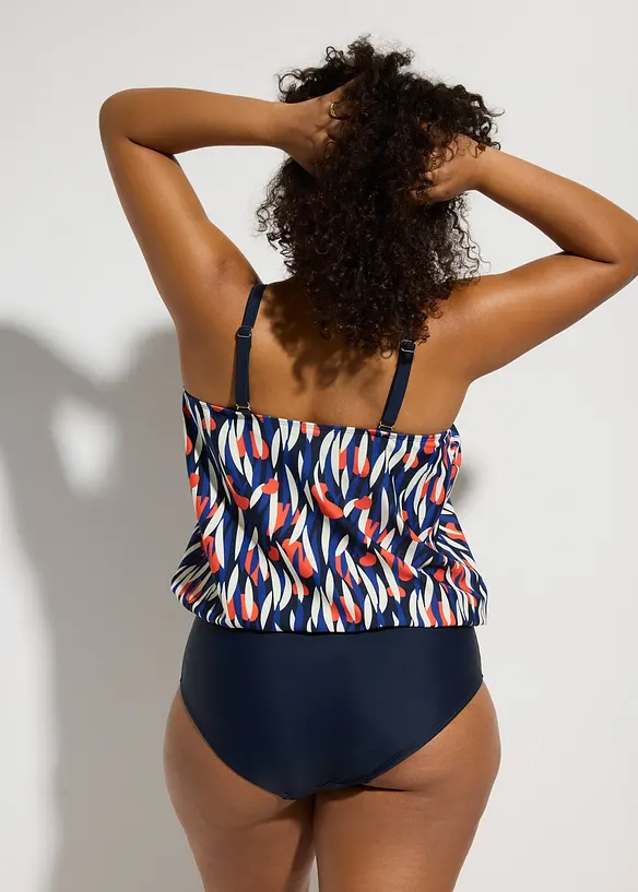 Tankini oversize (set 2 pezzi), bonprix