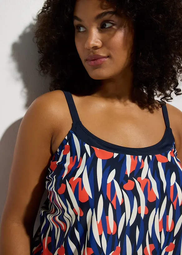 Tankini oversize (set 2 pezzi), bonprix