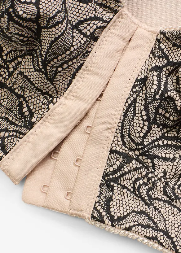Reggiseno senza ferretto con allacciatura sul davanti e cotone biologico (pacco da 2), bonprix