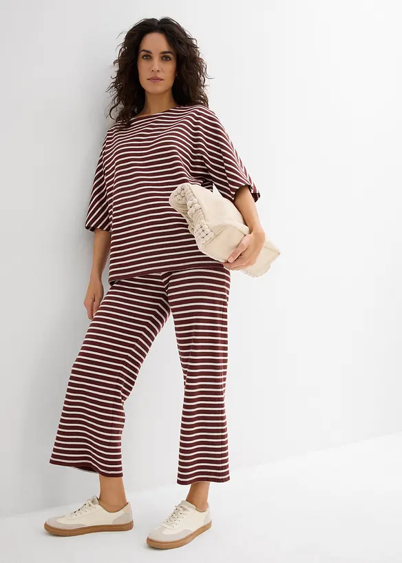 Felpa oversize in puro cotone, bonprix