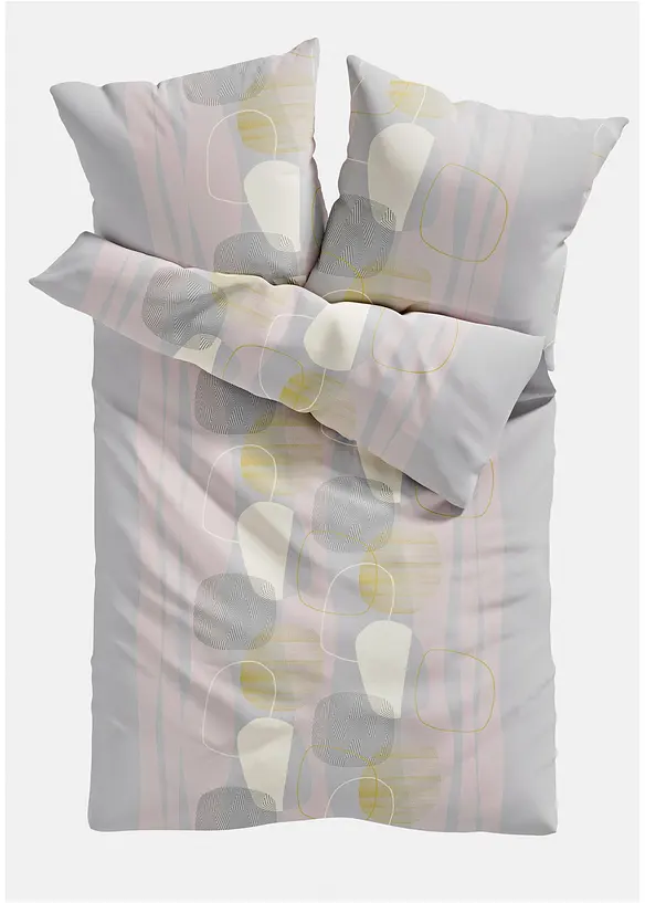 Biancheria da letto con stampa grafica, bonprix