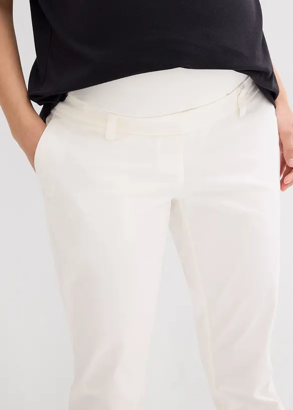 Pantaloni prémaman eleganti con gambe diritte, bonprix