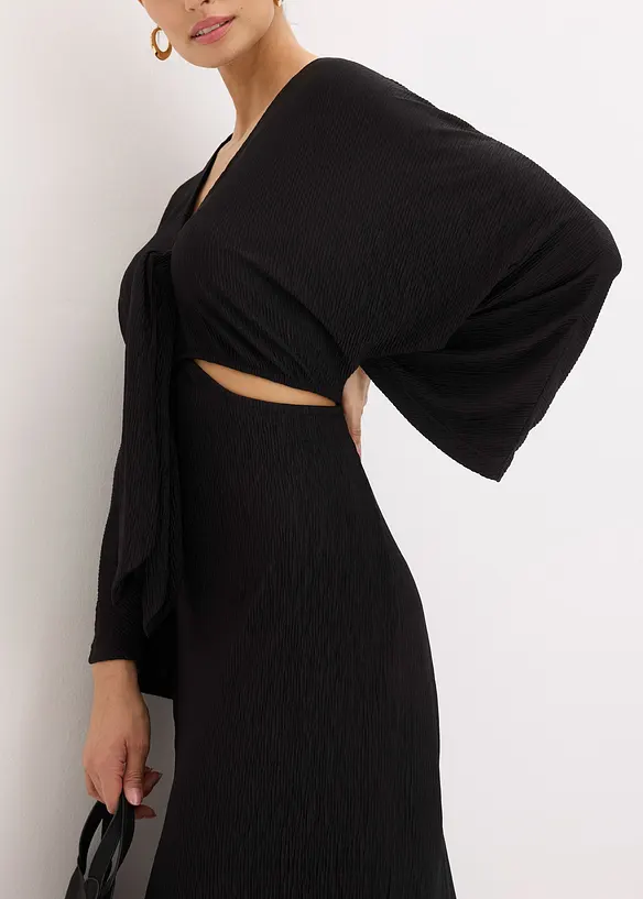 Abito midi con cut-out, bonprix