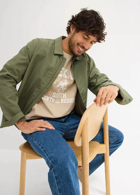 T-shirt in puro cotone biologico, bonprix