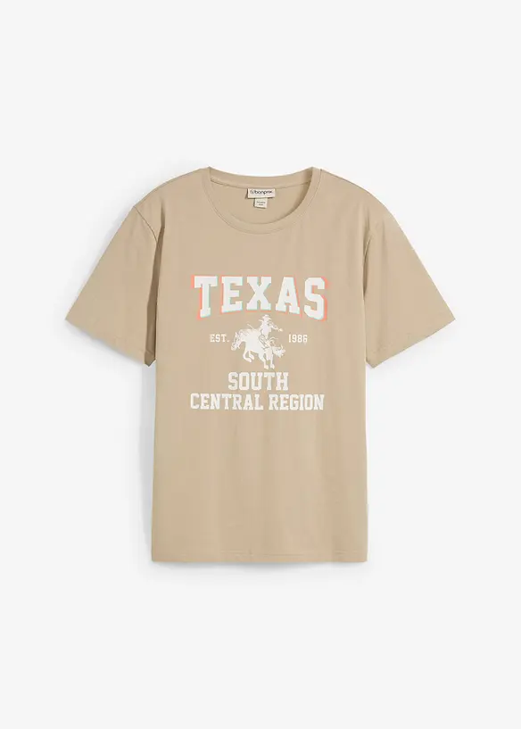 T-shirt in puro cotone biologico, bonprix