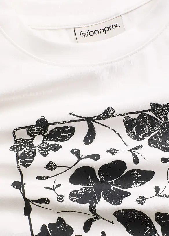 T-shirt con stampa, bonprix