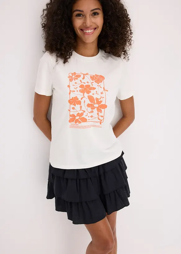 T-shirt con stampa, bonprix