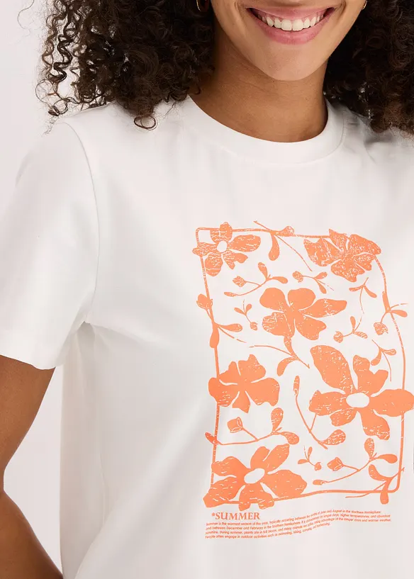 T-shirt con stampa, bonprix