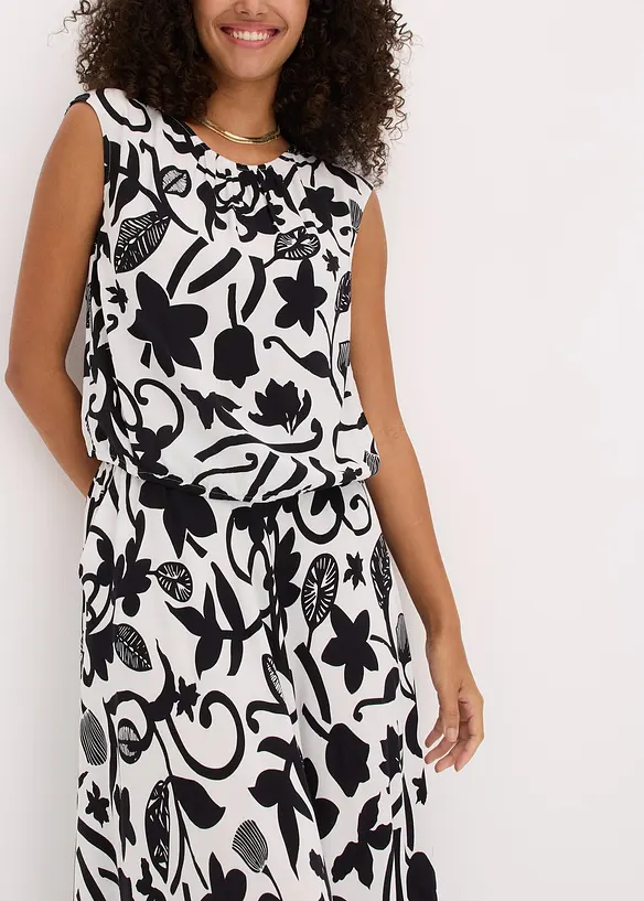 Top cropped in viscosa fluente, bonprix