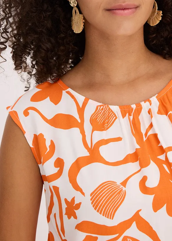 Top cropped in viscosa fluente, bonprix