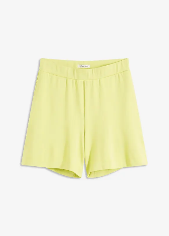 Shorts con elastico in vita in punto di Roma comodo, bonprix