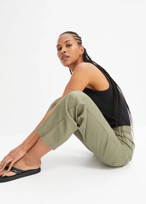 Pantaloni cargo leggeri in lyocell fluente, bonprix