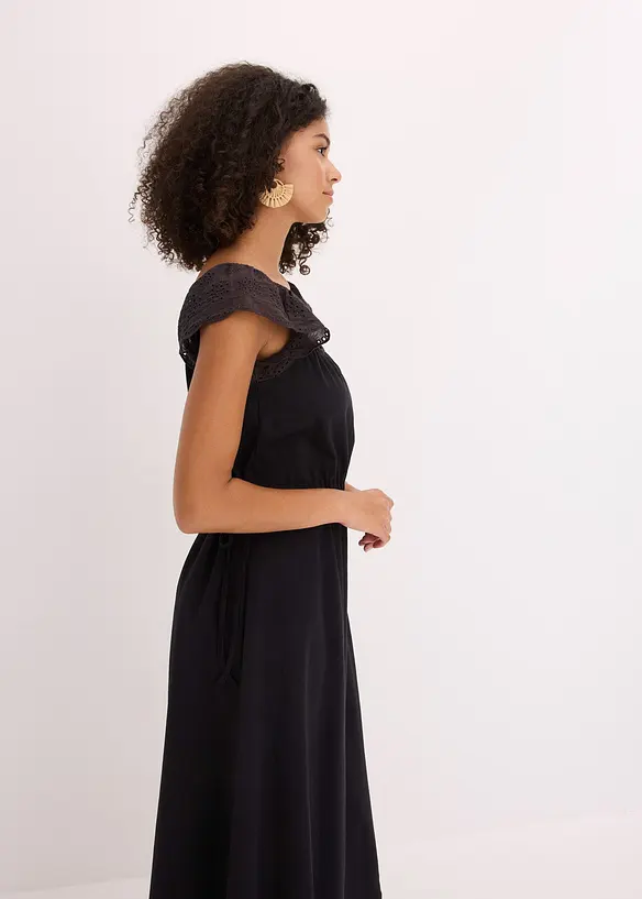 Abito di jersey in puro cotone biologico, bonprix