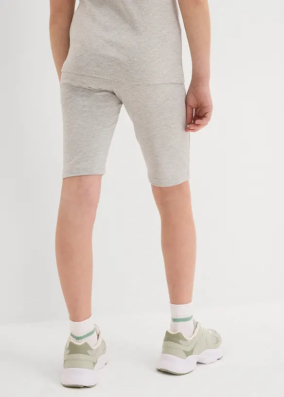 Ciclisti in misto cotone biologico elasticizzato (pacco da 2), bonprix