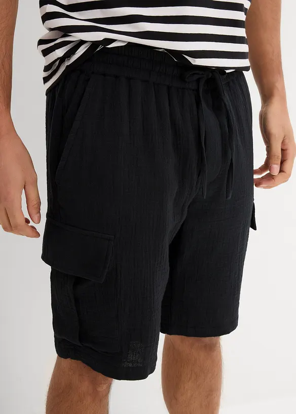 Bermuda in mussola leggera, regular fit, bonprix