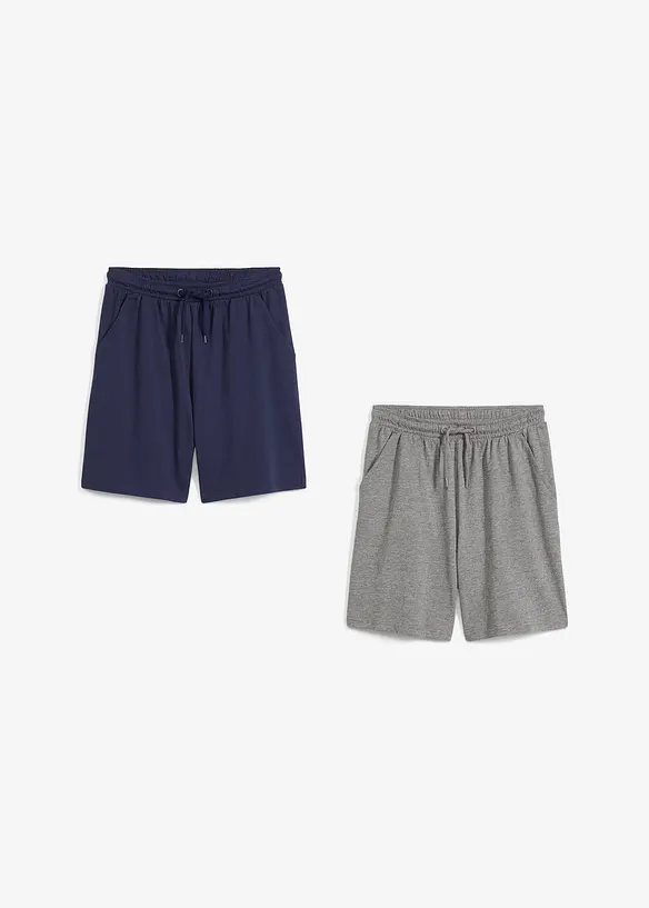Shorts in jersey leggero (pacco da 2), bonprix