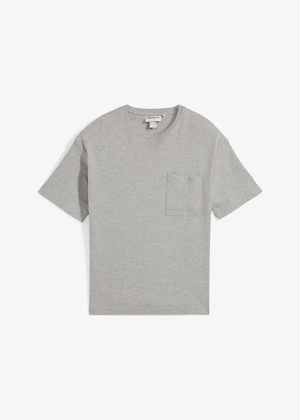 T-shirt oversize con cotone biologico, bonprix