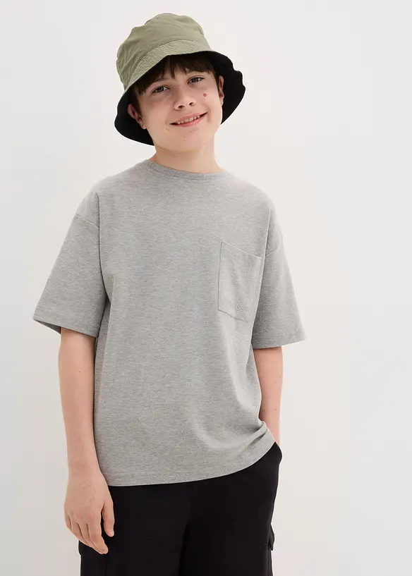 T-shirt oversize con cotone biologico, bonprix