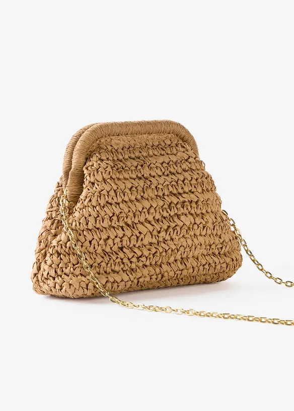 Borsa a tracolla di paglia, bonprix