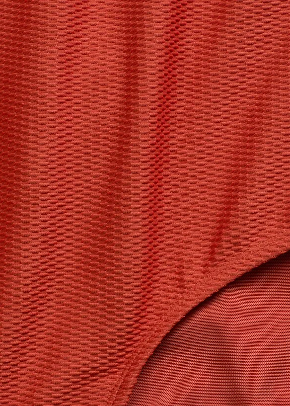 Costume intero in tessuto operato con effetto modellante medio, bonprix