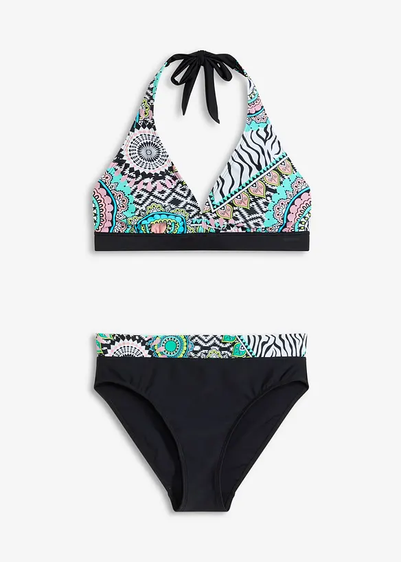 Bikini all'americana (set 2 pezzi) in poliammide riciclata, bonprix