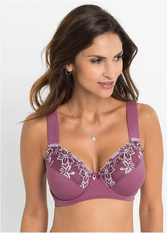Reggiseno con ferretto e spalline imbottite (pacco da 2), bonprix