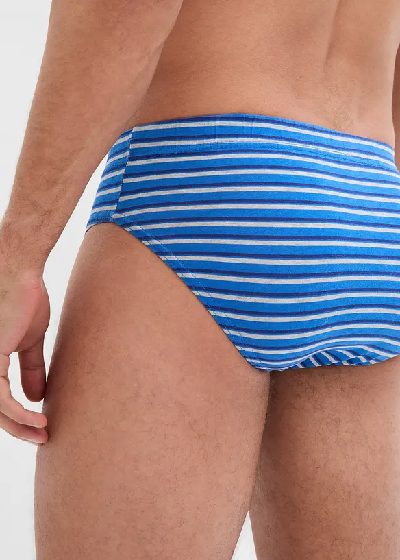 Slip alto con cotone (pacco da 5), bonprix