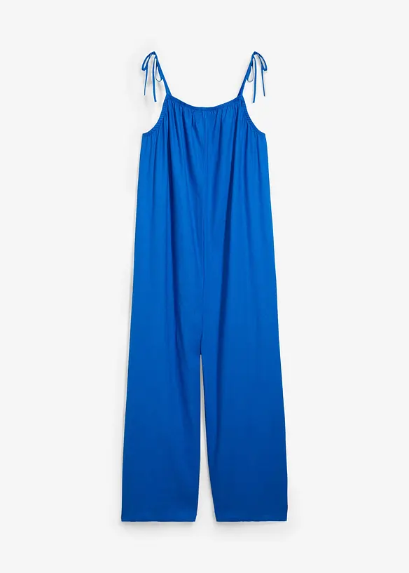 Tuta in misto lino viscosa leggero, bonprix