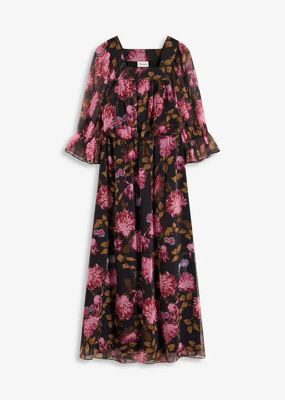 Abito lungo in chiffon, bonprix