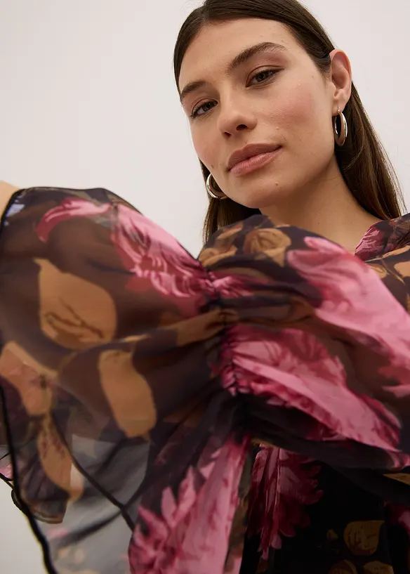 Abito lungo in chiffon, bonprix