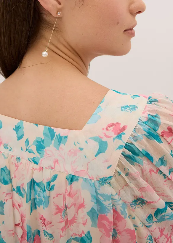 Abito lungo in chiffon, bonprix