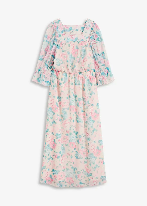 Abito lungo in chiffon, bonprix