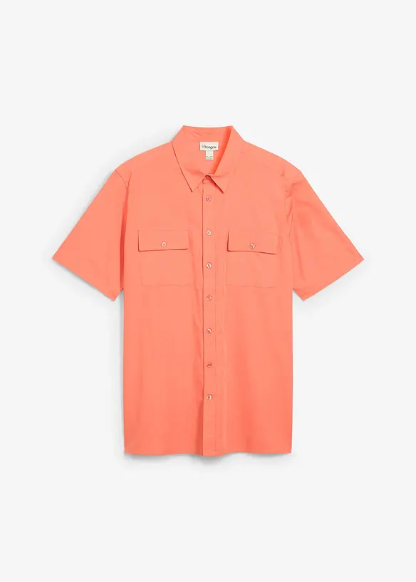 Camicia a maniche corte in puro cotone, bonprix