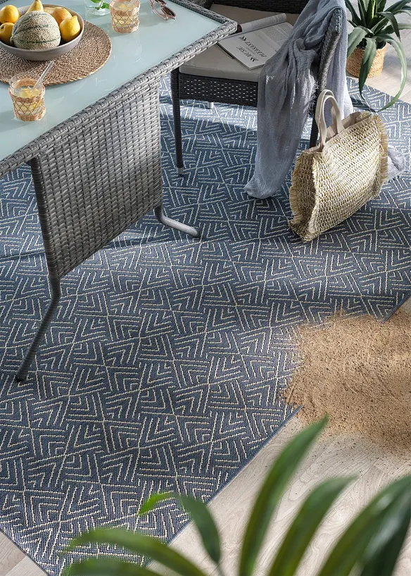 Tappeto da interno ed esterno con struttura fine, bonprix