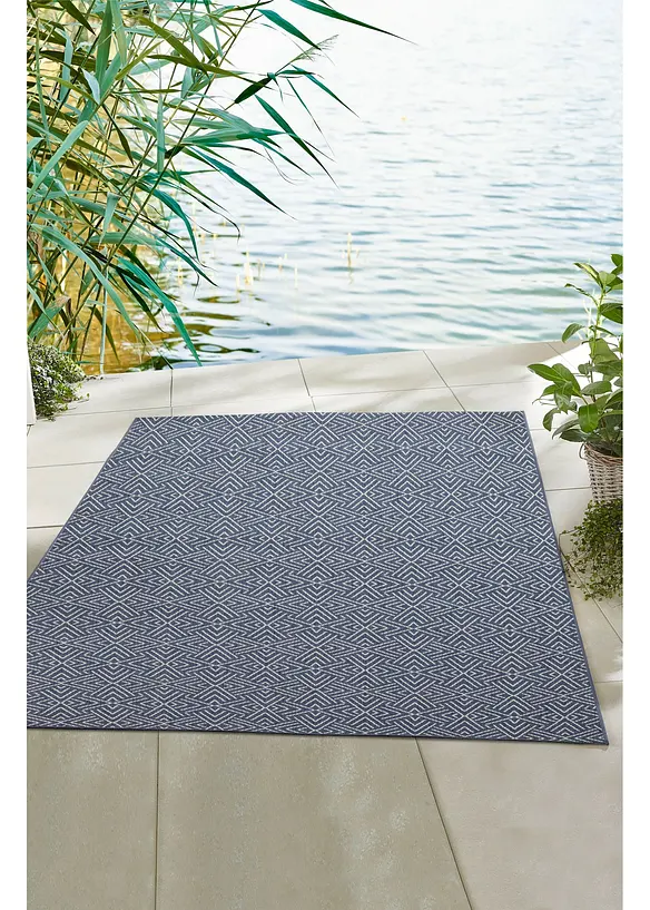 Tappeto da interno ed esterno con struttura fine, bonprix