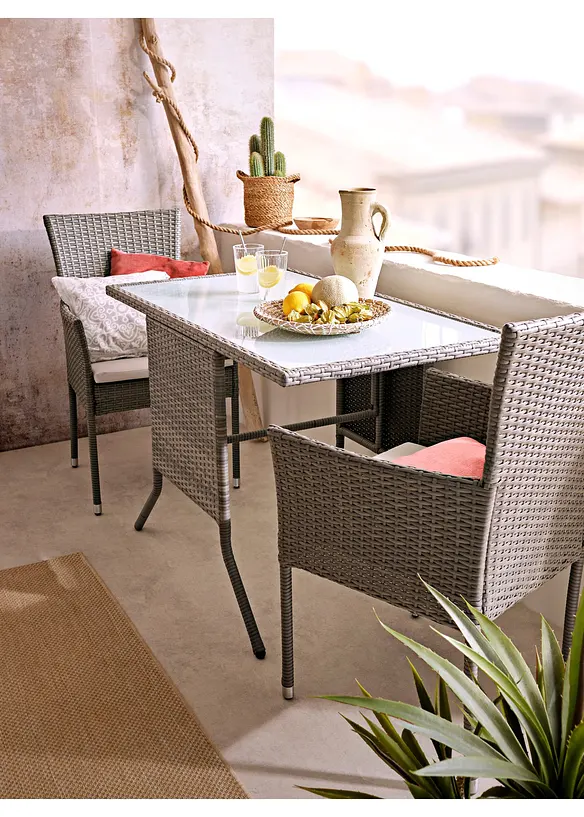 Set mobili da balcone (set 3 pezzi), bonprix
