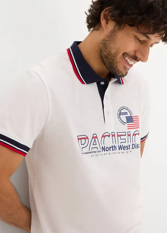 Polo in puro cotone biologico (pacco da 2), bonprix