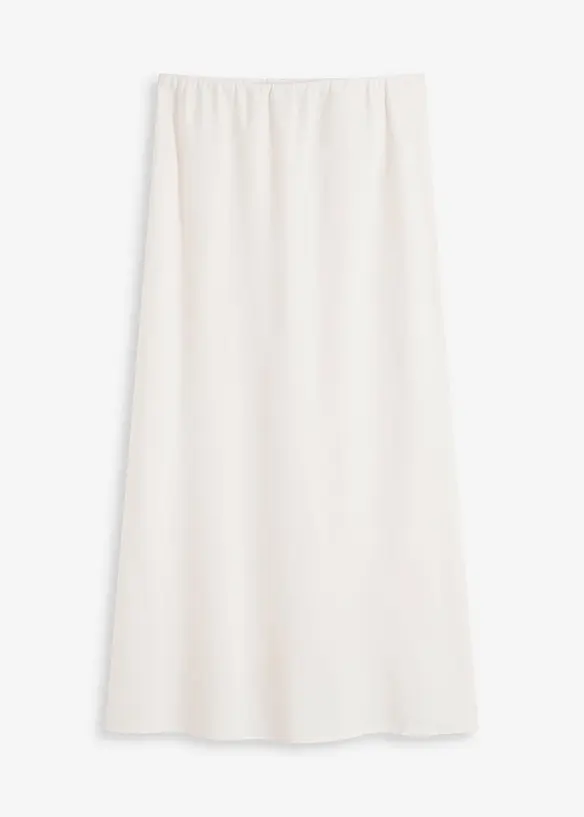 Gonna midi in satin, bonprix