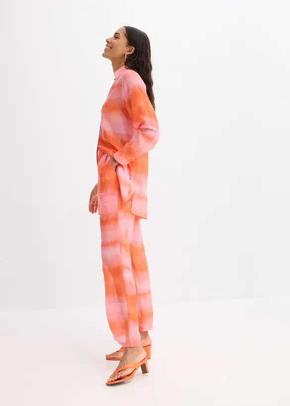 Camicetta lunga in fantasia batik, bonprix