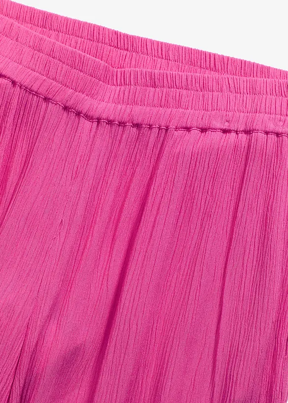 Pantaloni con elastico in vita in viscosa fluente, bonprix