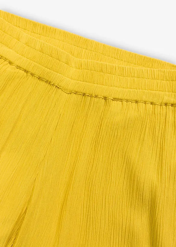 Pantaloni con elastico in vita in viscosa fluente, bonprix