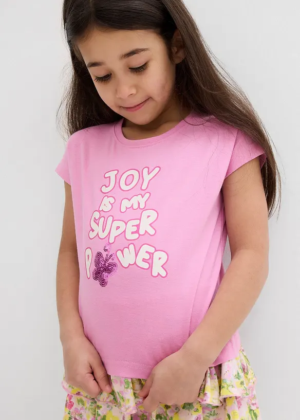 T-shirt in puro cotone biologico, bonprix