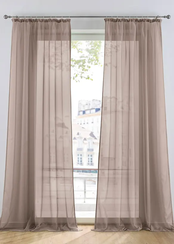 Tenda tinta unita (pacco da 1), bonprix
