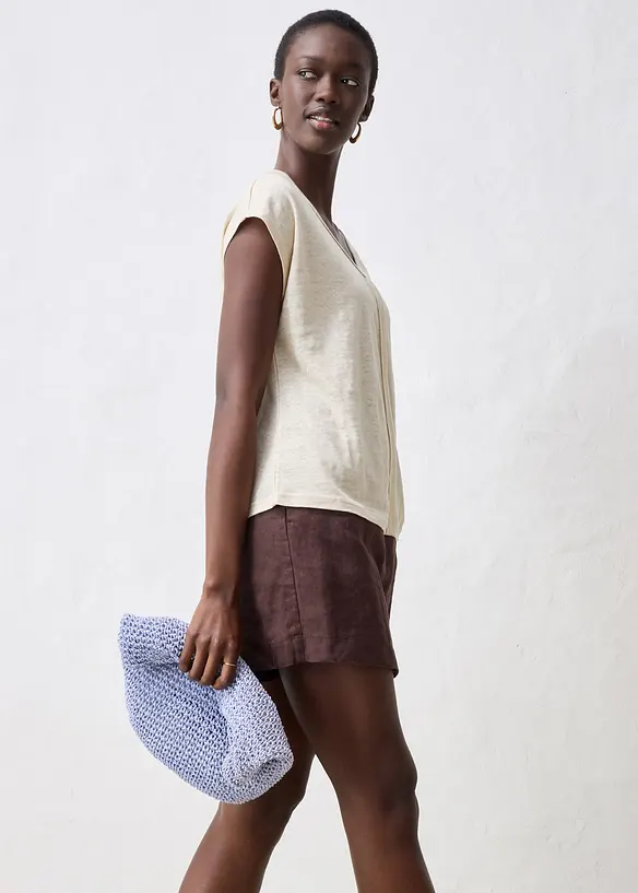 Maglia in puro lino, bonprix