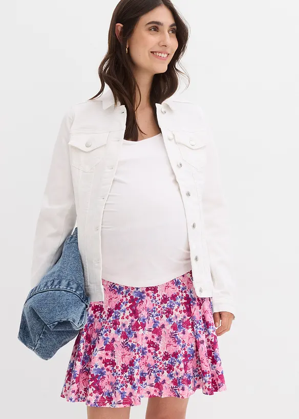 Gonna pantalone prémaman 2 in 1 in jersey, bonprix
