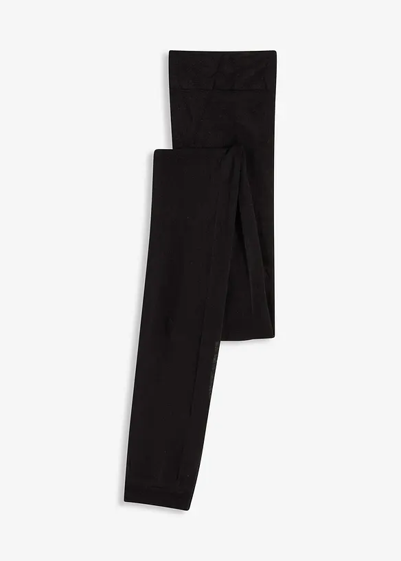 Leggings modellanti antisfregamento 30 den, con cinturino confortevole e poliammide rinfrescante, bonprix