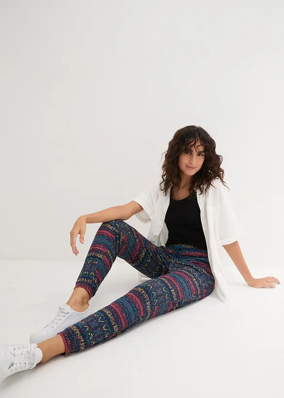 Pantaloni in jersey di misto viscosa morbido, bonprix