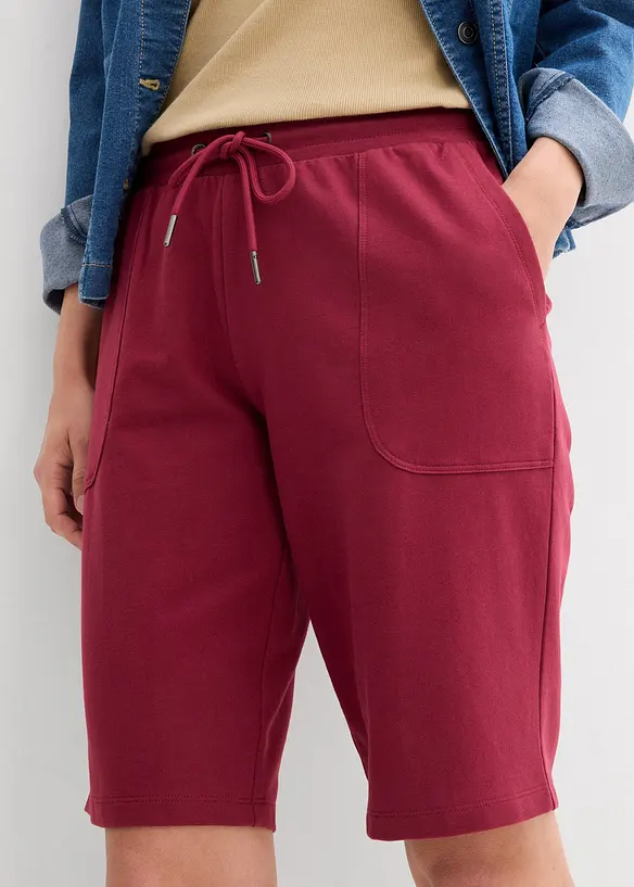 Bermuda in felpa di puro cotone, bonprix