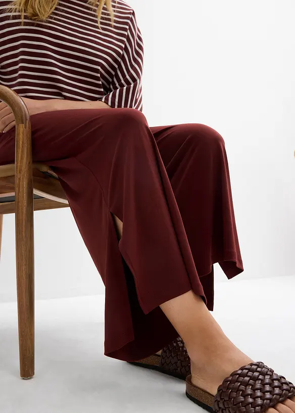 Pantaloni in jersey con cinta comoda, bonprix